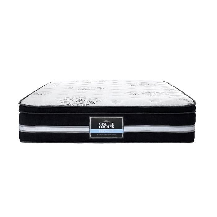 King Single Size Mattress Bed COOL GEL Memory Foam Eurotop Pocket Spring