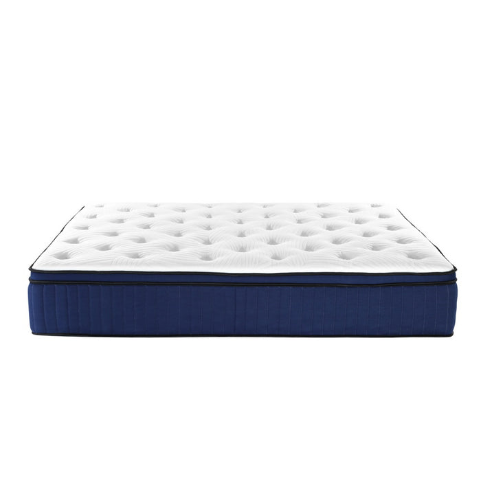 Franky Euro Top Cool Gel Pocket Spring Mattress 34cm Thick Queen