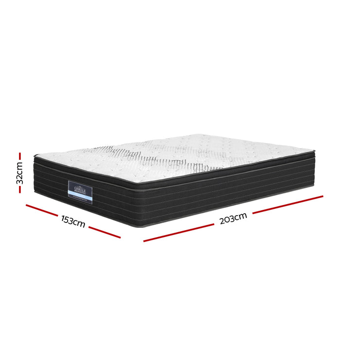 Mattress Extra Firm Queen Pocket Spring Foam Super Firm 32cm