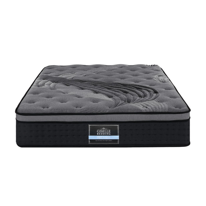 Alanya Euro Top Pocket Spring Mattress 34cm Thick King Single