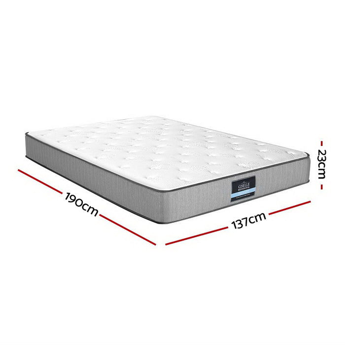 Mattress Extra Firm Double Pocket Spring Foam Super Firm 23cm