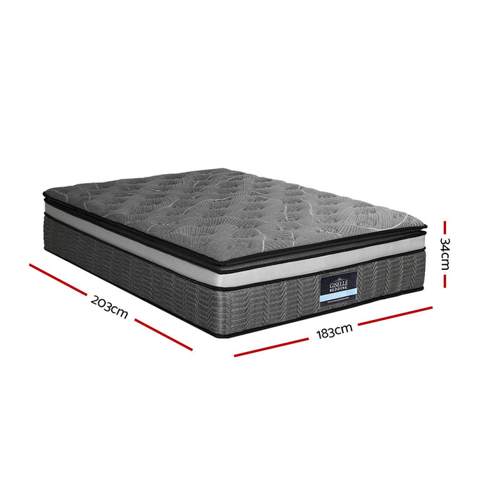 Pocket Mini Spring Mattresses Medium Firm 9-Zone Bed King