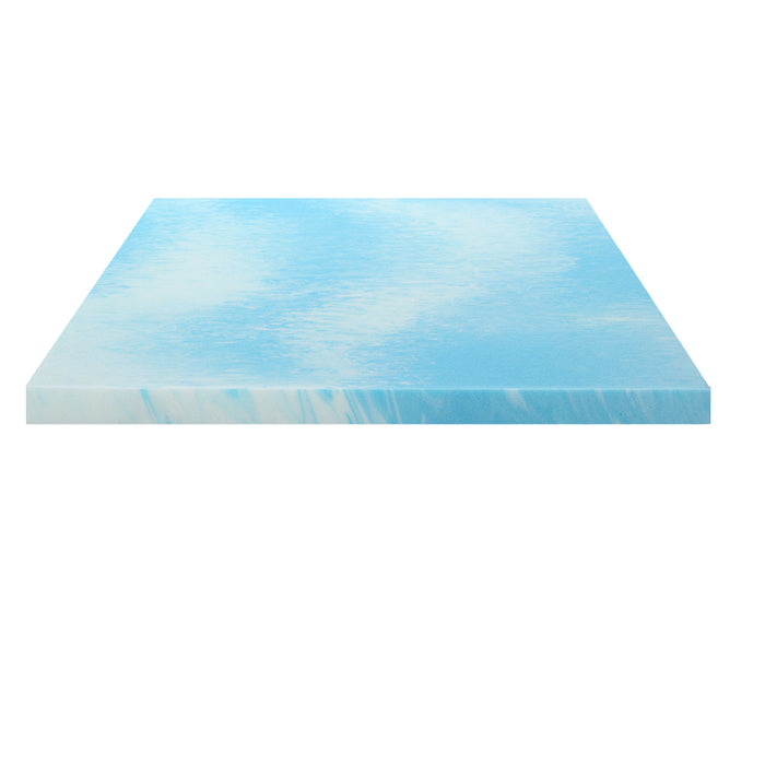 11-zone Memory Foam Mattress Topper 8cm - Double