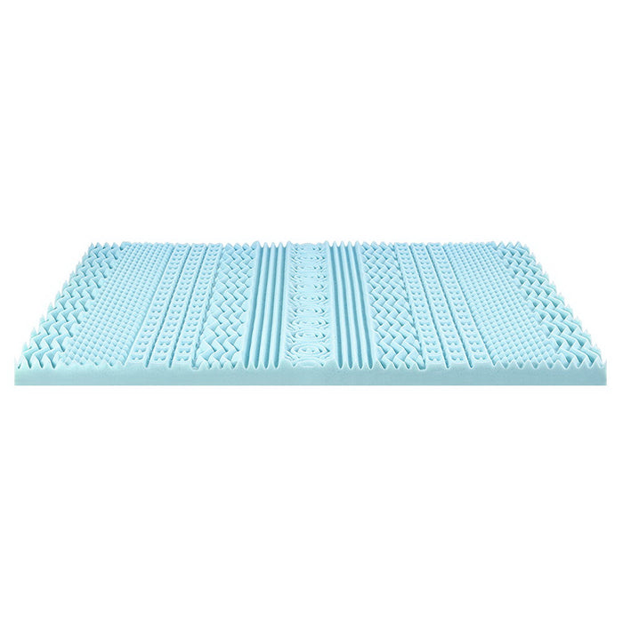 11-zone Memory Foam Mattress Topper 8cm - Single