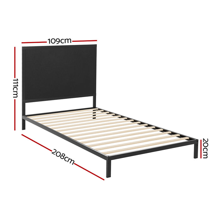 Elsa King Single Bed Frame