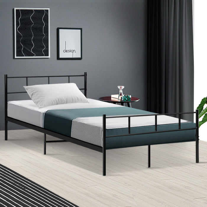 Bed Frame King Single Size Platform Foundation Mattress Base SOL