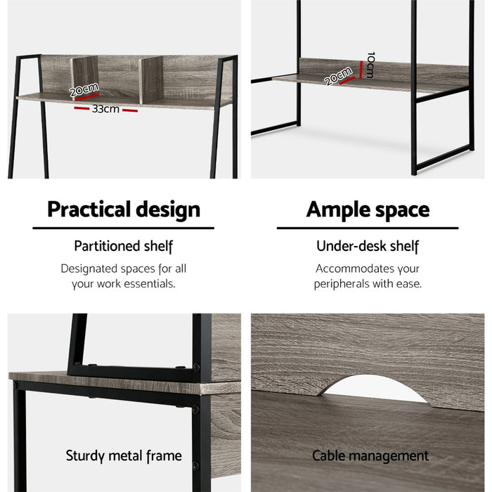 Computer Desk Office Desks Study Table Workstation Bookshelf Storage