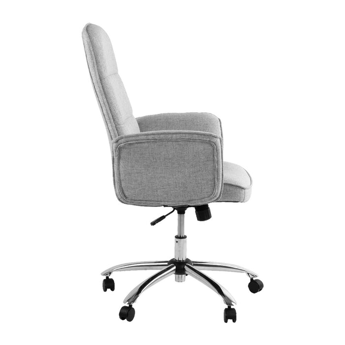 Fabric Office Chair Grey