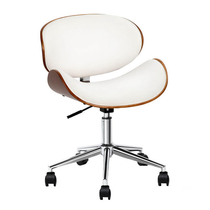 Leather Office Chair White