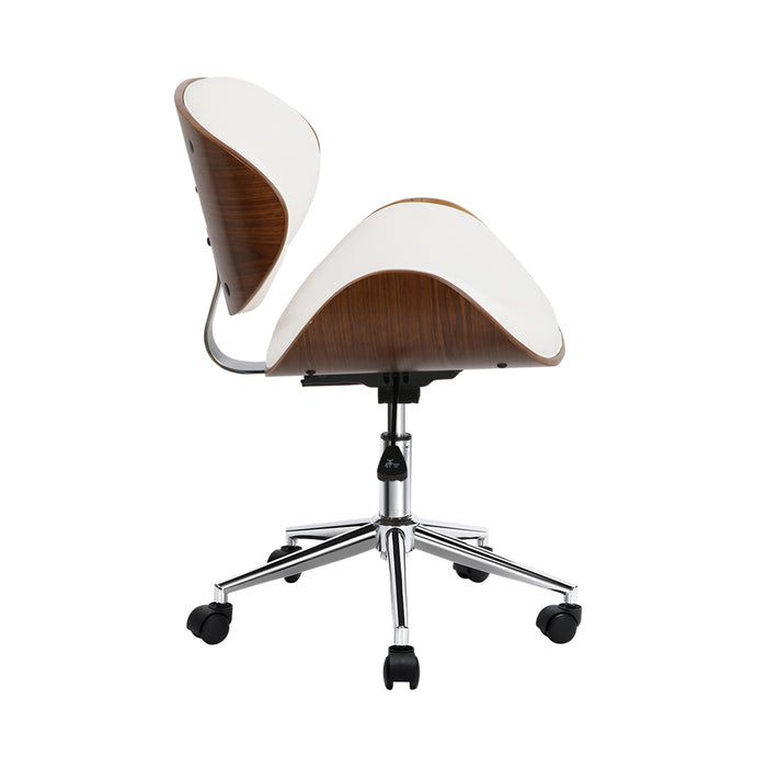 Leather Office Chair White