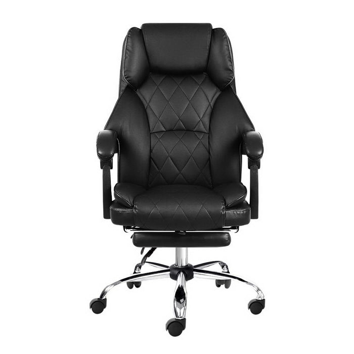 Office Chair Gaming Computer Executive Chairs Leather Seat Recliner