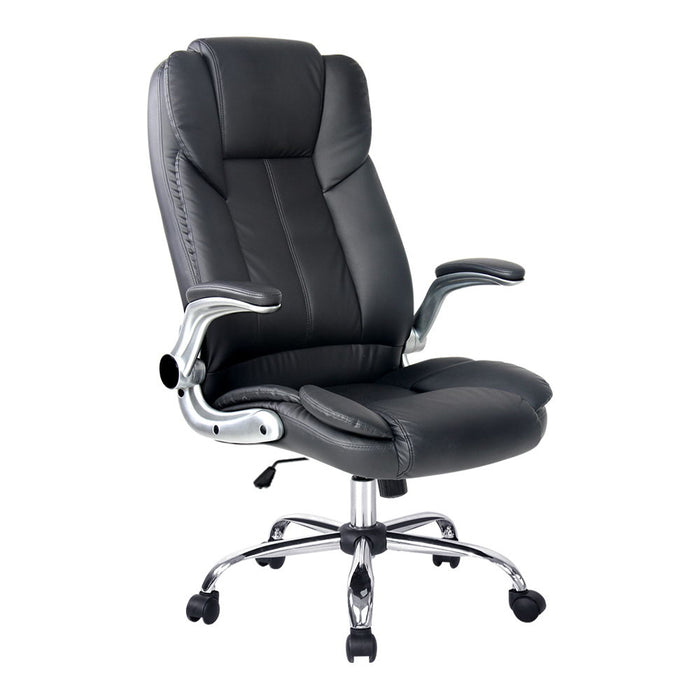 Kea Executive Office Chair Leather Black