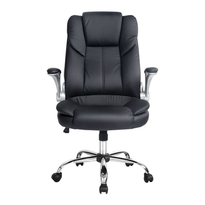 Kea Executive Office Chair Leather Black