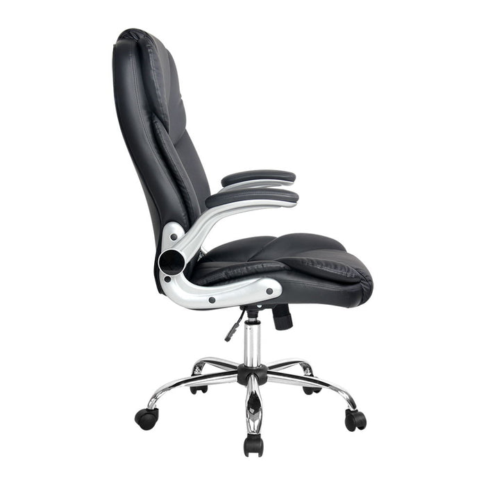 Kea Executive Office Chair Leather Black