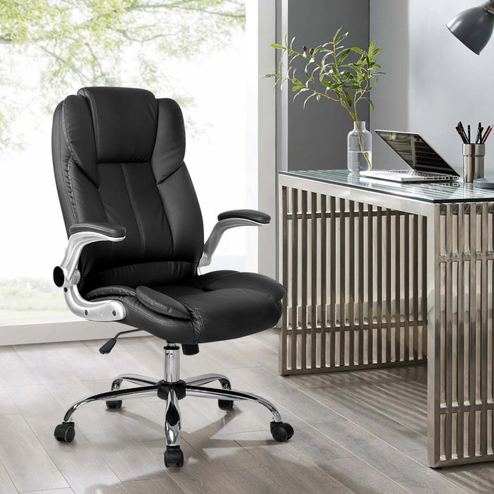 Kea Executive Office Chair Leather Black