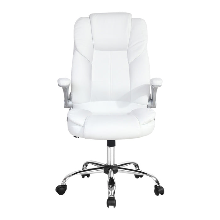 Kea Executive Office Chair Leather White