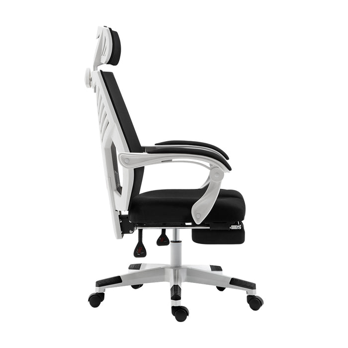 Gaming Office Chair Computer Desk Chair Home Work Recliner White