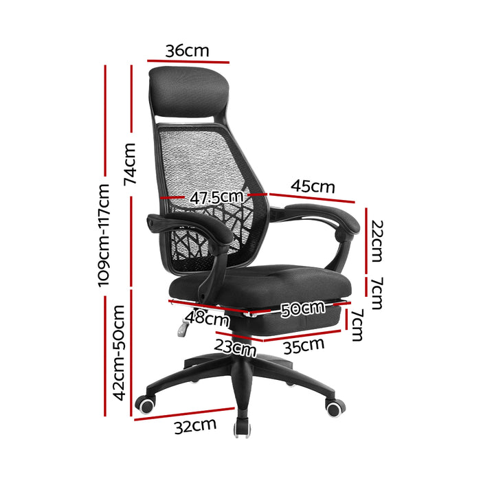 Gaming Office Chair Computer Desk Chair Home Work Study Black