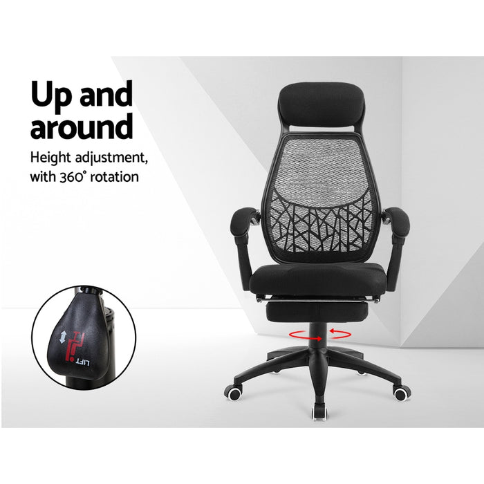 Gaming Office Chair Computer Desk Chair Home Work Study Black