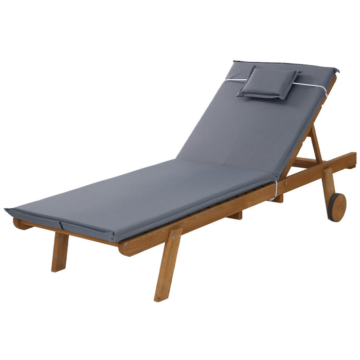 Jaylah Sun Lounger - Grey