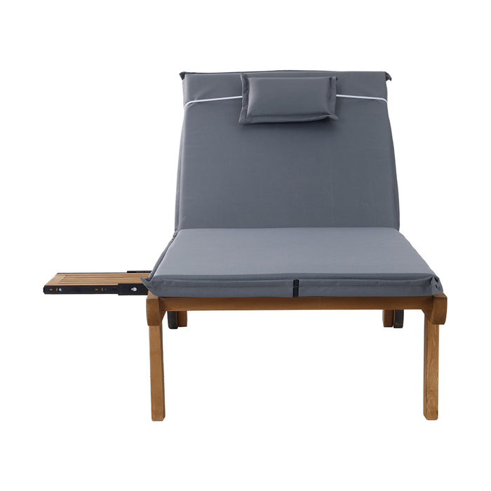 Jaylah Sun Lounger - Grey