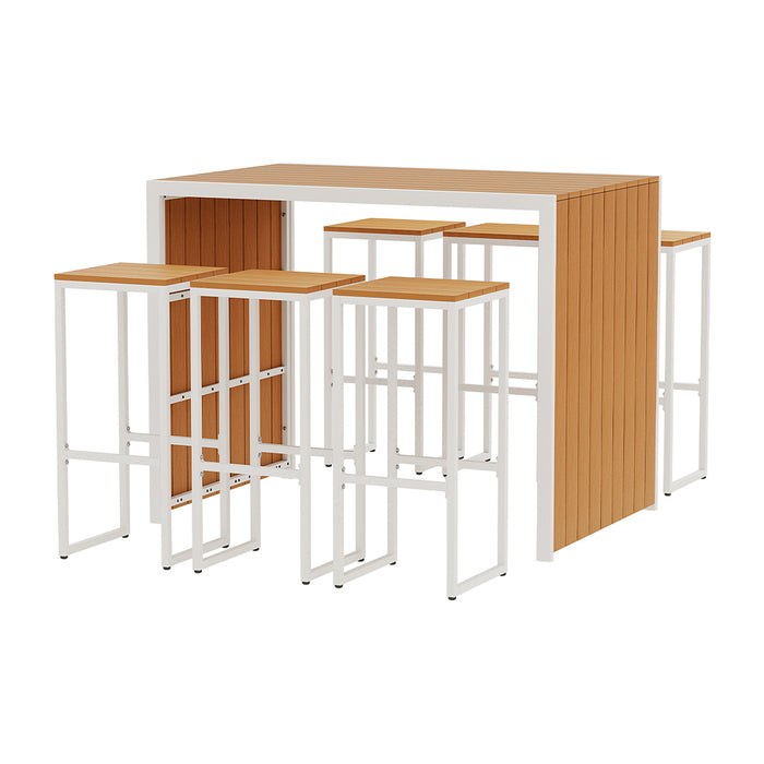 Ryann Outdoor Bar Set