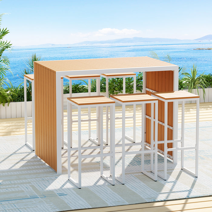 Ryann Outdoor Bar Set