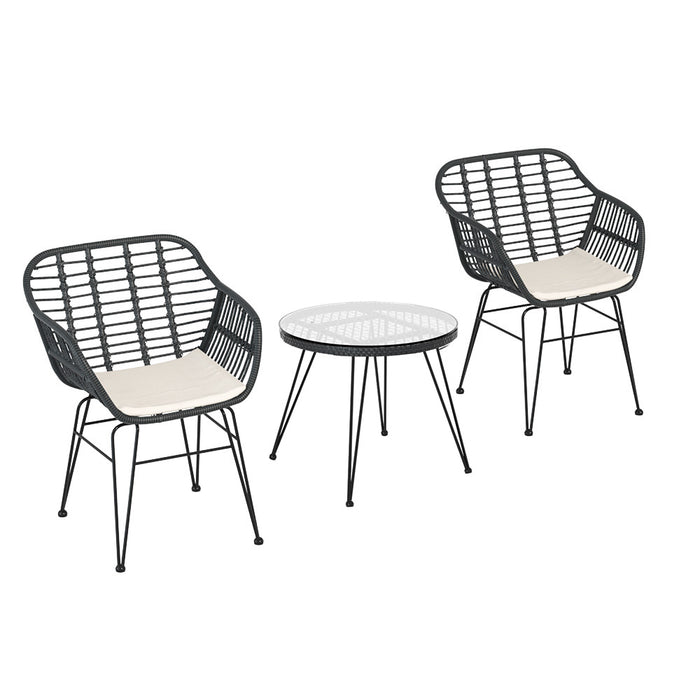 Leanna Outdoor Patio Set - 3 Piece