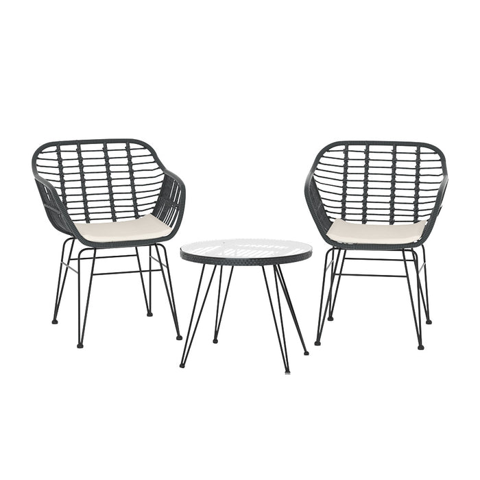 Leanna Outdoor Patio Set - 3 Piece