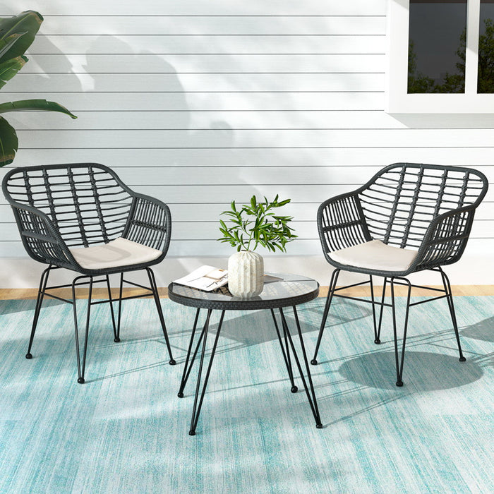 Leanna Outdoor Patio Set - 3 Piece