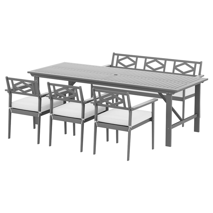 Andrea Outdoor Dining Set Chair - 6 Seater