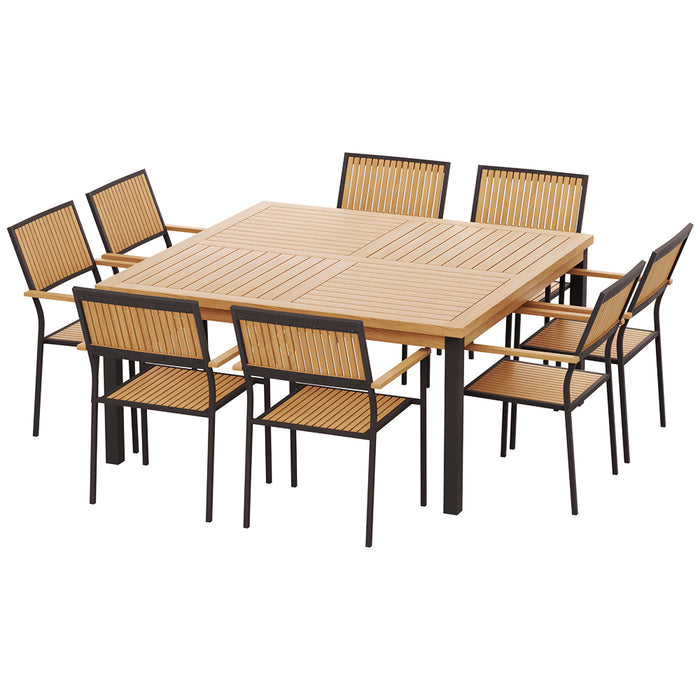 Camilia Outdoor Dining Set - 8 Seater