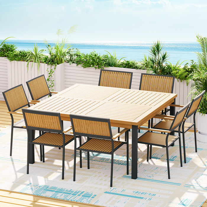 Camilia Outdoor Dining Set - 8 Seater