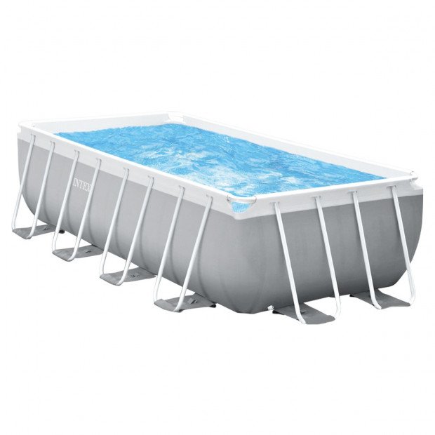 4.88MX2.44MX1.07M PRISM FRAME RECTANGULAR POOL SET