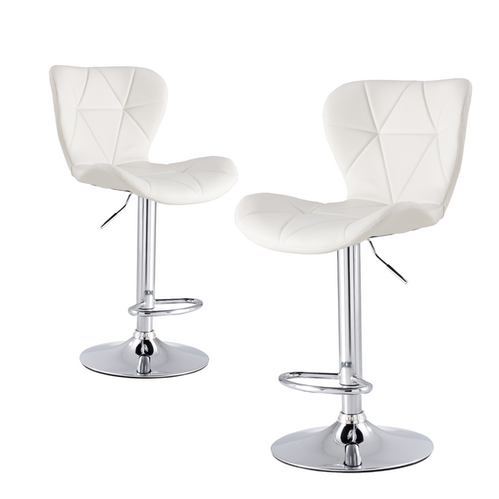 Bar Stool (White) EK-BS-102-DN