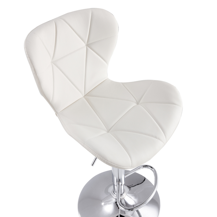 Bar Stool (White) EK-BS-102-DN