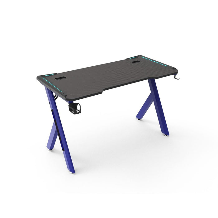 RGB Gaming Desk Y Shape Blue 140cm EK-GD-103-AL