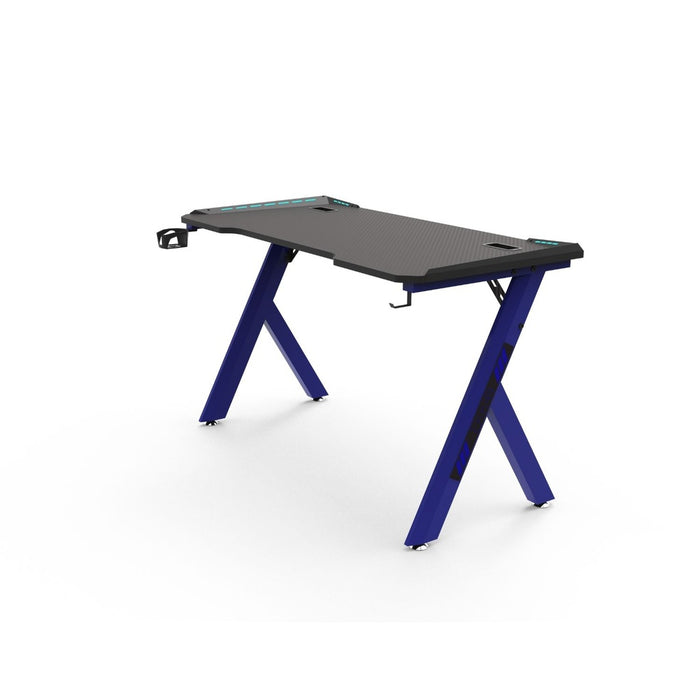 RGB Gaming Desk Y Shape Blue 140cm EK-GD-103-AL