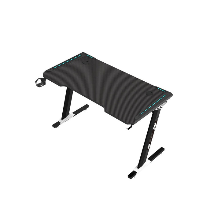 RGB Gaming Desk Z Shape Black 100cm EK-GD-105-AL