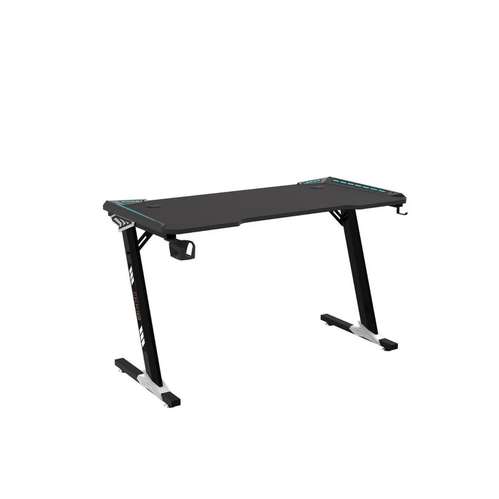 RGB Gaming Desk Z Shape Black 100cm EK-GD-105-AL