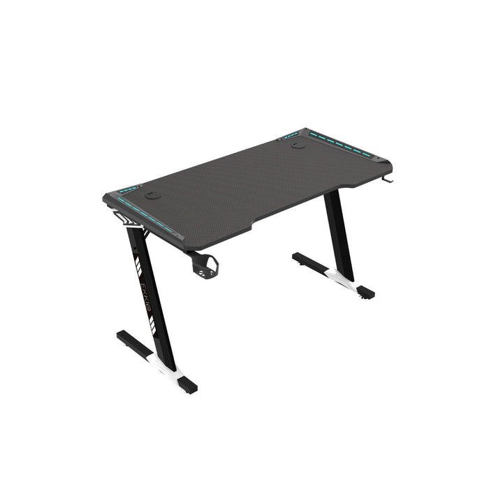 RGB Gaming Desk Z Shape Black 100cm EK-GD-105-AL