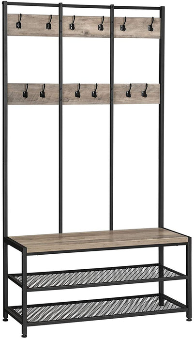 Clothes Rack 184cm Greige HSR086B02