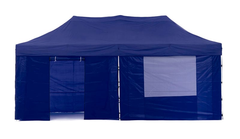 Wallaroo Gazebo Tent Marquee 3x6m PopUp Outdoor Wallaroo Blue