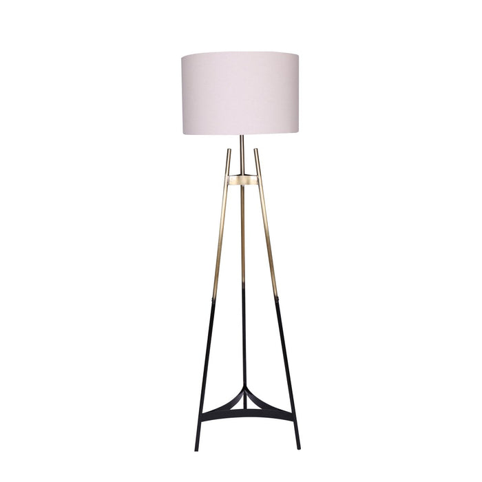 Metal Tripod Electric Floor Lamp Gradient Finish