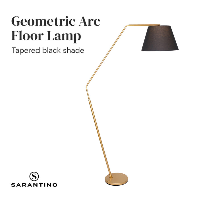 Arc Floor Lamp with Empire Shade