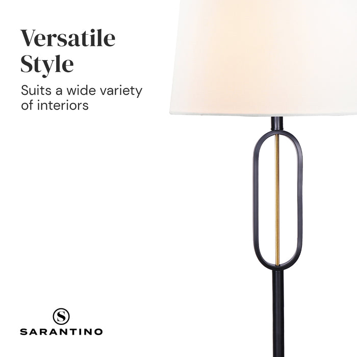 Classic Floor Lamp with Empire Shade