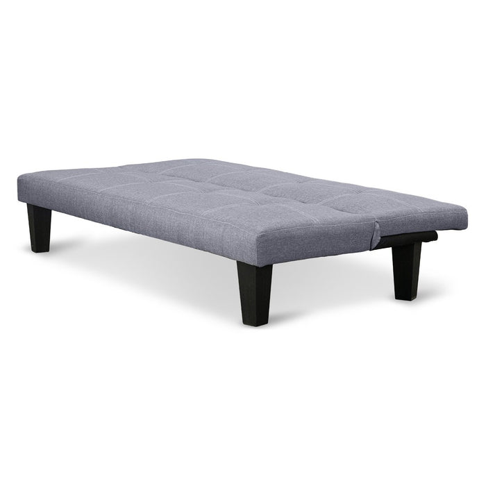 Sofa Bed Lounge Couch Futon Furniture Seat Adjustable Suite Dark Grey