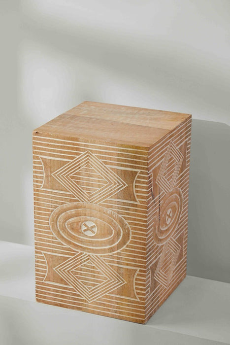 Tree Stripes Block Table / Stool