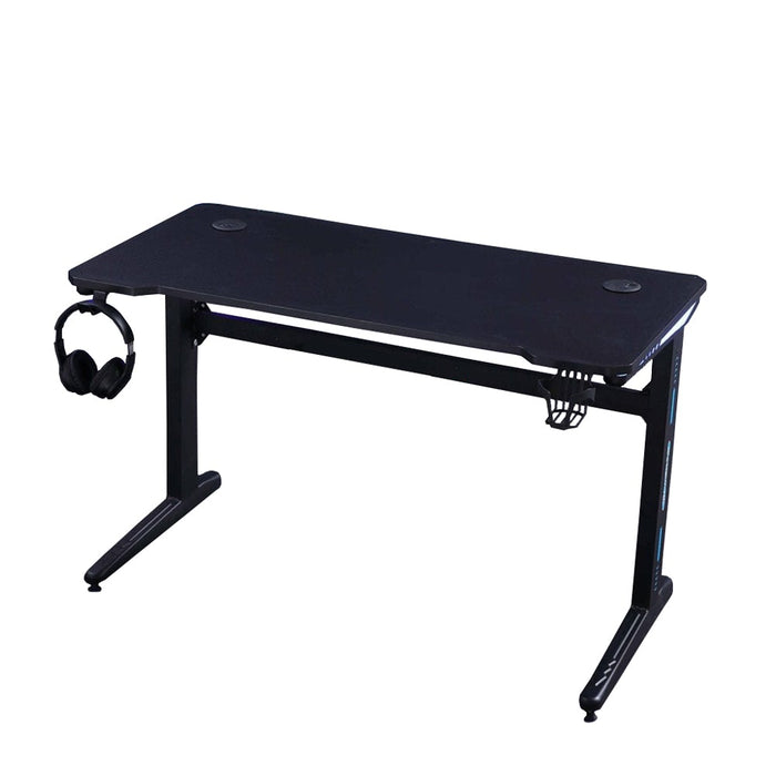 120cm Gaming Desk Desktop PC Computer Desks Desktop Racing Table Office Laptop Y-legs Black