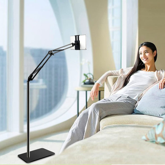 Hands Free Floor Stand Adjustable Bed Clip Holder For Tablet iPad iPhone 170cm